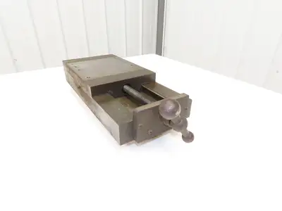 Milling Machine Sliding Dovetail Fixture Table 8"x12" Threaded Jig Plate READ