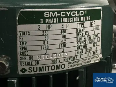USED Vector Vector Freund Roller Compactor, Model TF156
