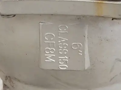 6" Class 150 Stainless Steel Ball CF8M