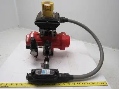 Ashi/America Pneumatic Actuator Air To Spring Max 120 Psi 620 lb