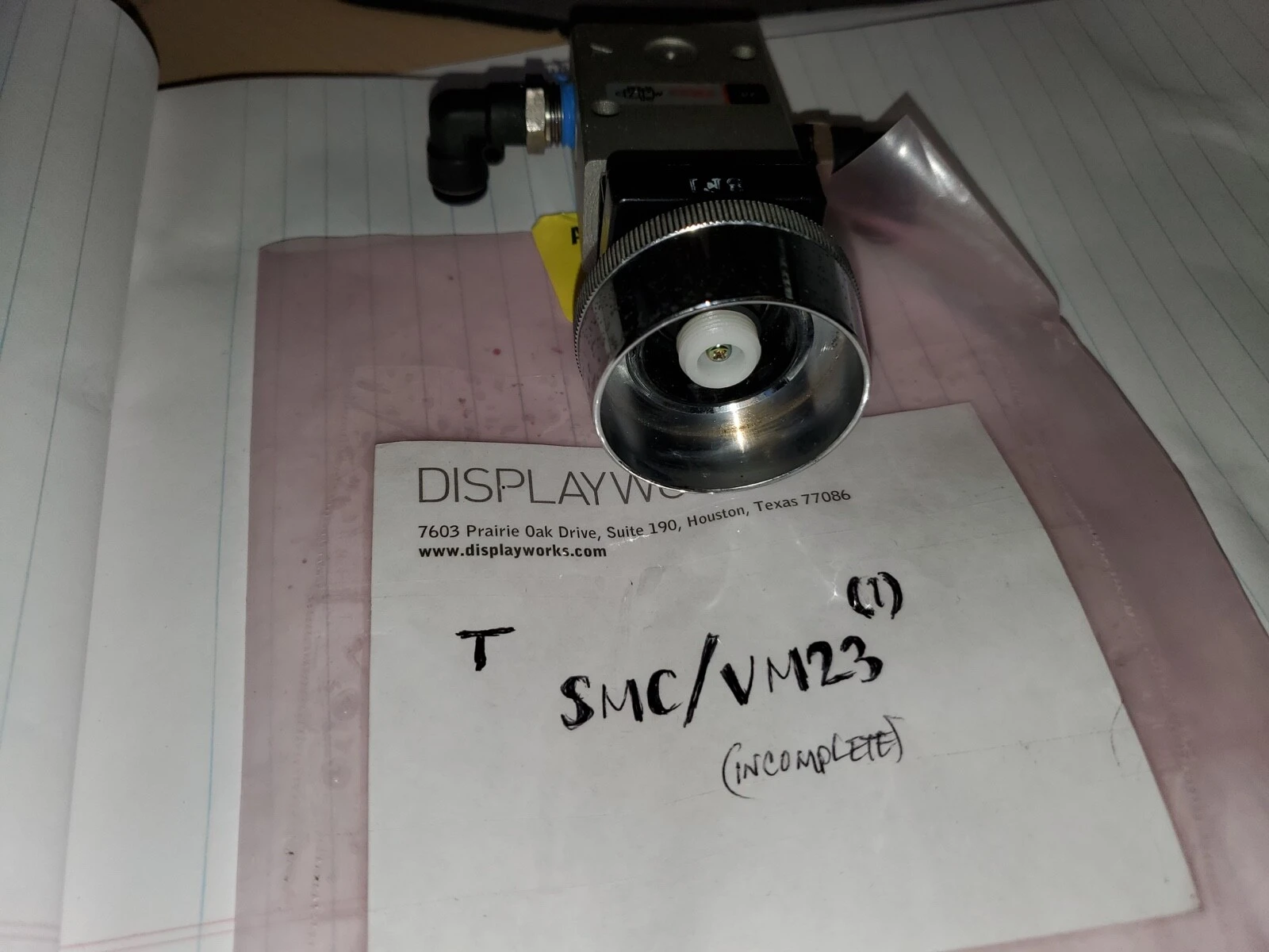 USED SMC Mechanical Valve VM23