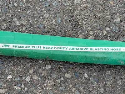 1-1/4" x 50 ft Heavy Duty Abrasive Blasting Hose