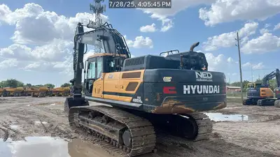 Used 2022 HYUNDAI HX480AL Crawler Excavators Texas US | National Equipment Dealers #1422499
