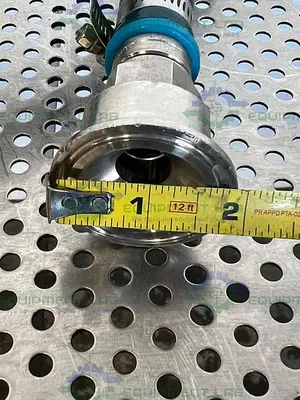 USED SWAGELOK PUSH ON 123" FLAME RESISTANT HOSE 3/4” 19MM WP 300 PSIG