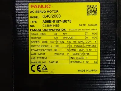 USED 2018 FANUC A06B0157B075