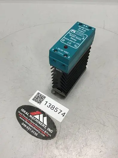 Used CONTINENTAL INDUSTRIES RSDA-660-25-1DE Relays & Switches Michigan US | Ideal Machinery #703277