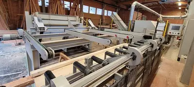 USED 2011 HOWIAL FINGER JOINTING LINE