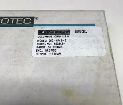 NEW Sensotec 060-A742-01