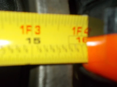 USED WOODS WOODS 7 1/16  BELT PULLEY 7 GROOVES