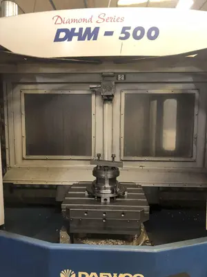 2001 DOOSAN DAEWOO HM 500 Machining Centers, Horizontal | Star Equipment Co., Inc. (3)