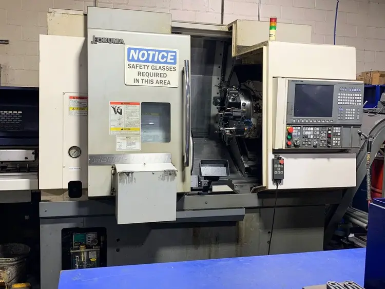 Used 2012 OKUMA GENOS L300MY CNC Lathes Ohio US | Toolquip, Inc. #1293850