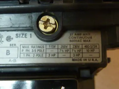 USED ALLEN BRADLEY 500F-BOD930 SER B
