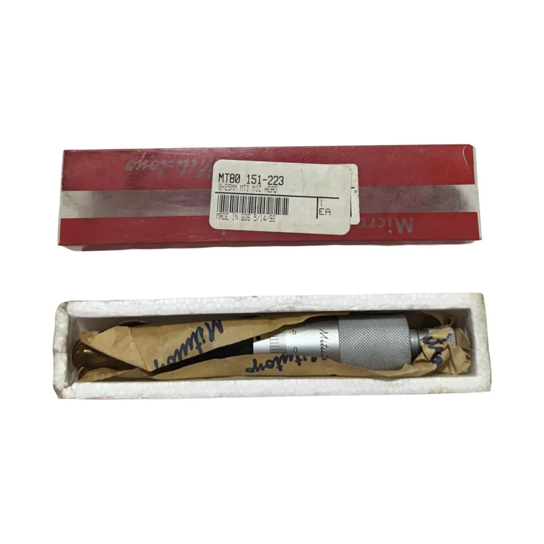 Mitutoyo 0-25mm Mic Head Common Type Middle Size 151-223