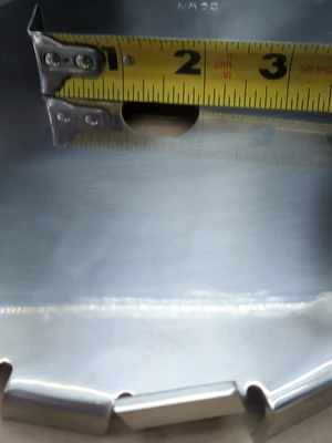 Stainless Steel Saw Tooth Type Mixing Dispersion Blade 8" Diameter