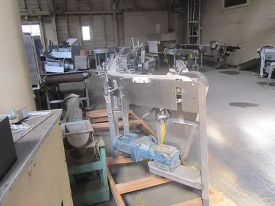 Conveyor, Belt, 3" x 9', S/st, 0.75 Hp, 30 Degree Turn, #C739206