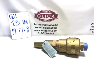 Apollo 511JHBZMX CC BRZ Body Brass Trim 2″ X 3″ Safety Relief Valve
