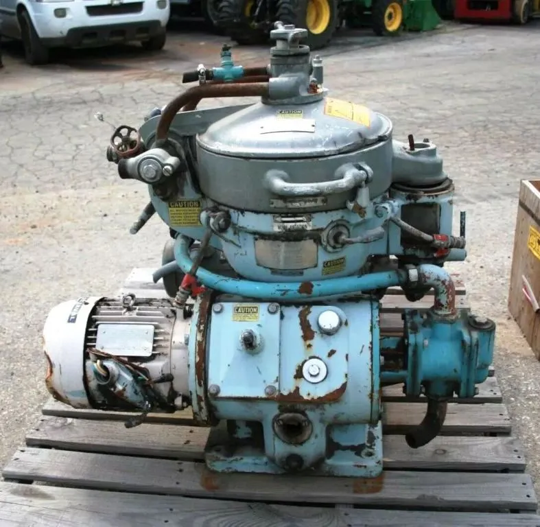 Alfa-Laval MAB 204S-24-60 oil purifier, SS.