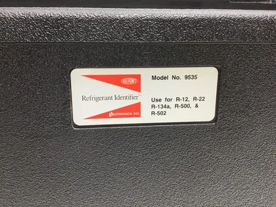 Dupont 9552 Refrigerant Identifier