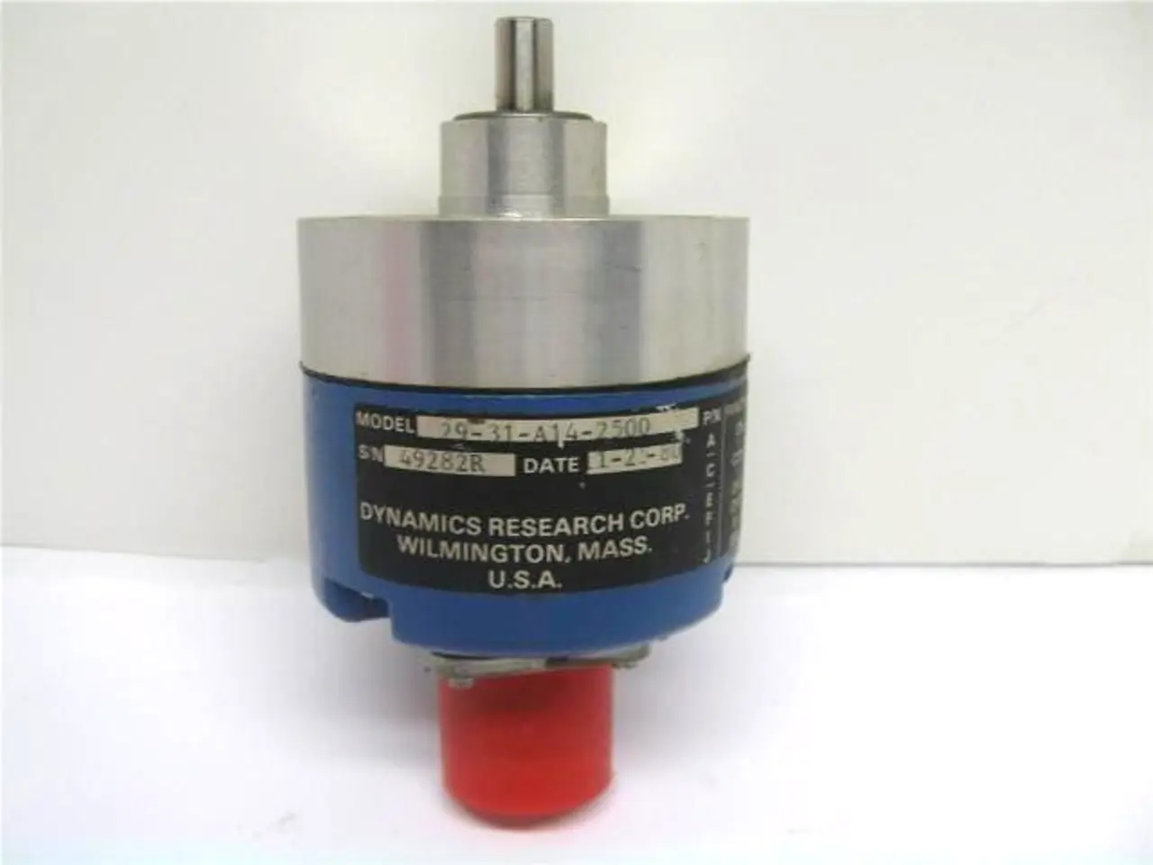 USED DYNAMICS RESEARCH CORPORATION 29-31-A14-2500