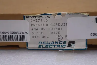 Reliance 0-57410 Analog Output Module O-57410 57C410 NEW WITH BOX STOCK G427