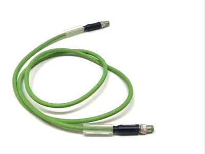 Used Murr Elektronik Shielded Ethernet CAT5 Cordset M8 Male 30V Electrical Fittings Michigan US | Maverick Industrial Sales #1403064