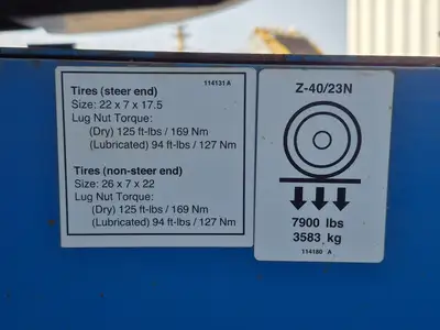 Used 2008 GENIE Z40/23N Aerial Work Platforms British Columbia CA | Lenmark #294409