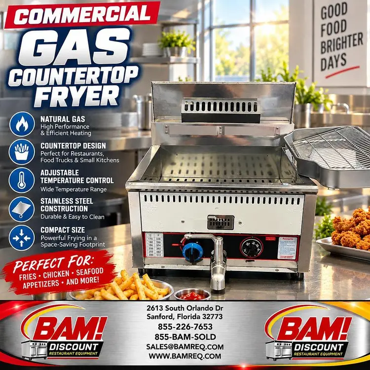 Used GF SERIES GF-17L Cookers / Coolers / Fryers Florida US | BAM Discount Restaurant Equipment #1443220