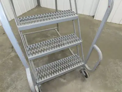 PW Platforms N/A Rolling Ladder 5 Step 14" Work Platform 50" Top Step