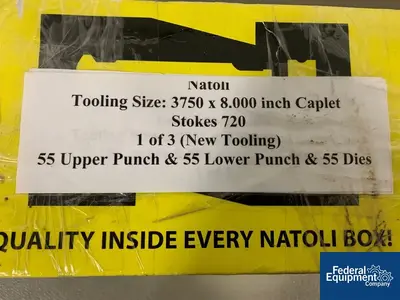 NEW Stokes Stokes 720 Tablet Press Tooling