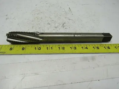 Vermont 1" 14  Spiral Plug Tap 4 Flute HHS 9" over all length For Cast Aluminum
