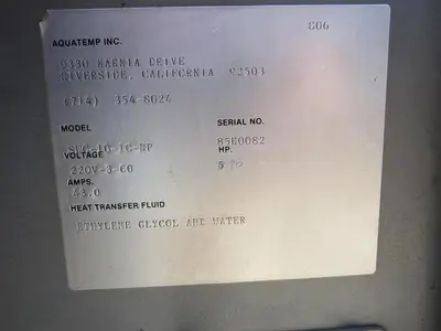 USED AQUATEMP SWC-10-1C-NP