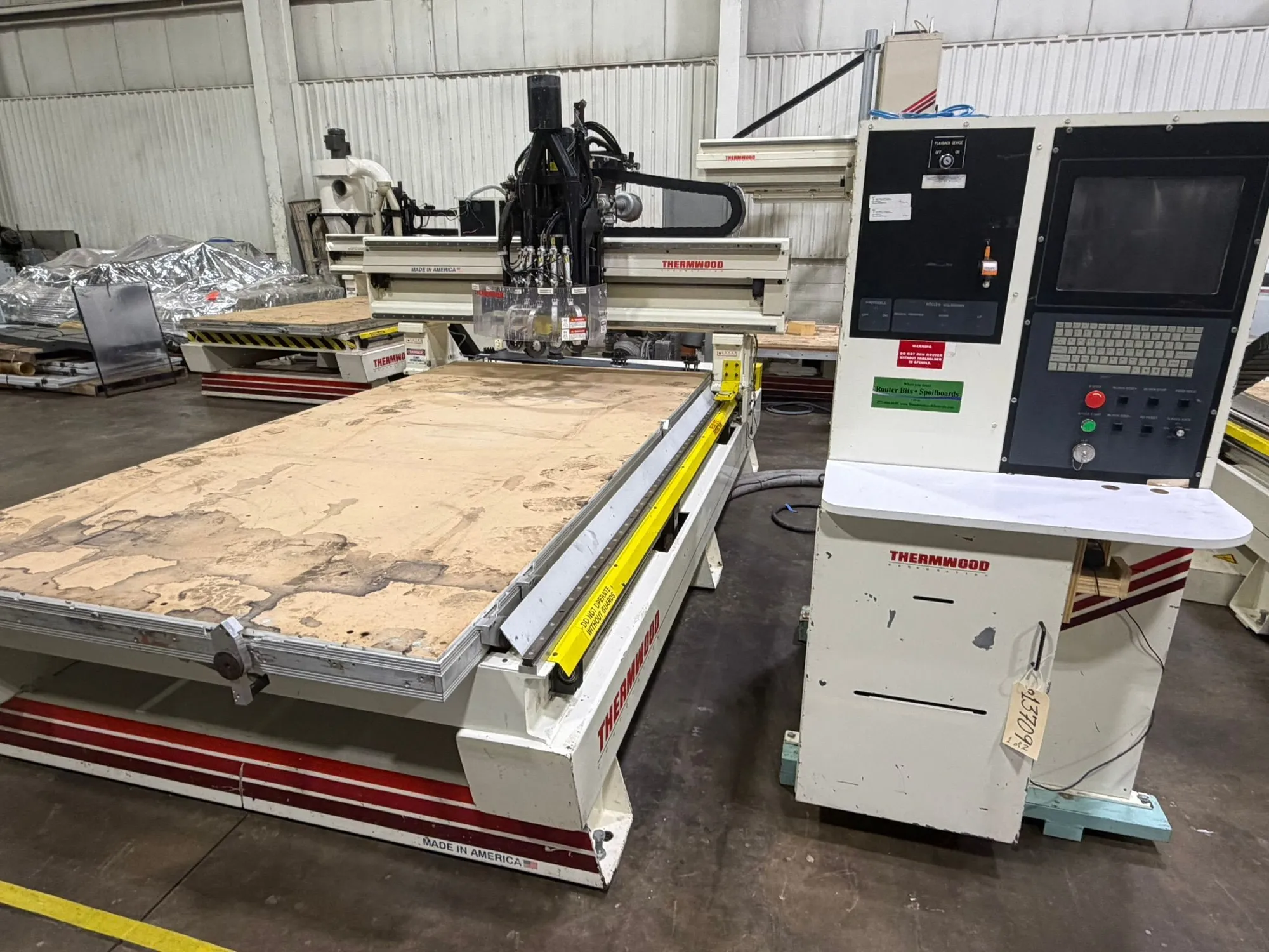 Used 2006 THERMWOOD CS45 CNC Routers Illinois US | CNC EXCHANGE #1555494