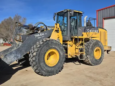 Used 2015 JOHN DEERE 744K-II Wheel Loaders Utah US | Berry Machinery #910835
