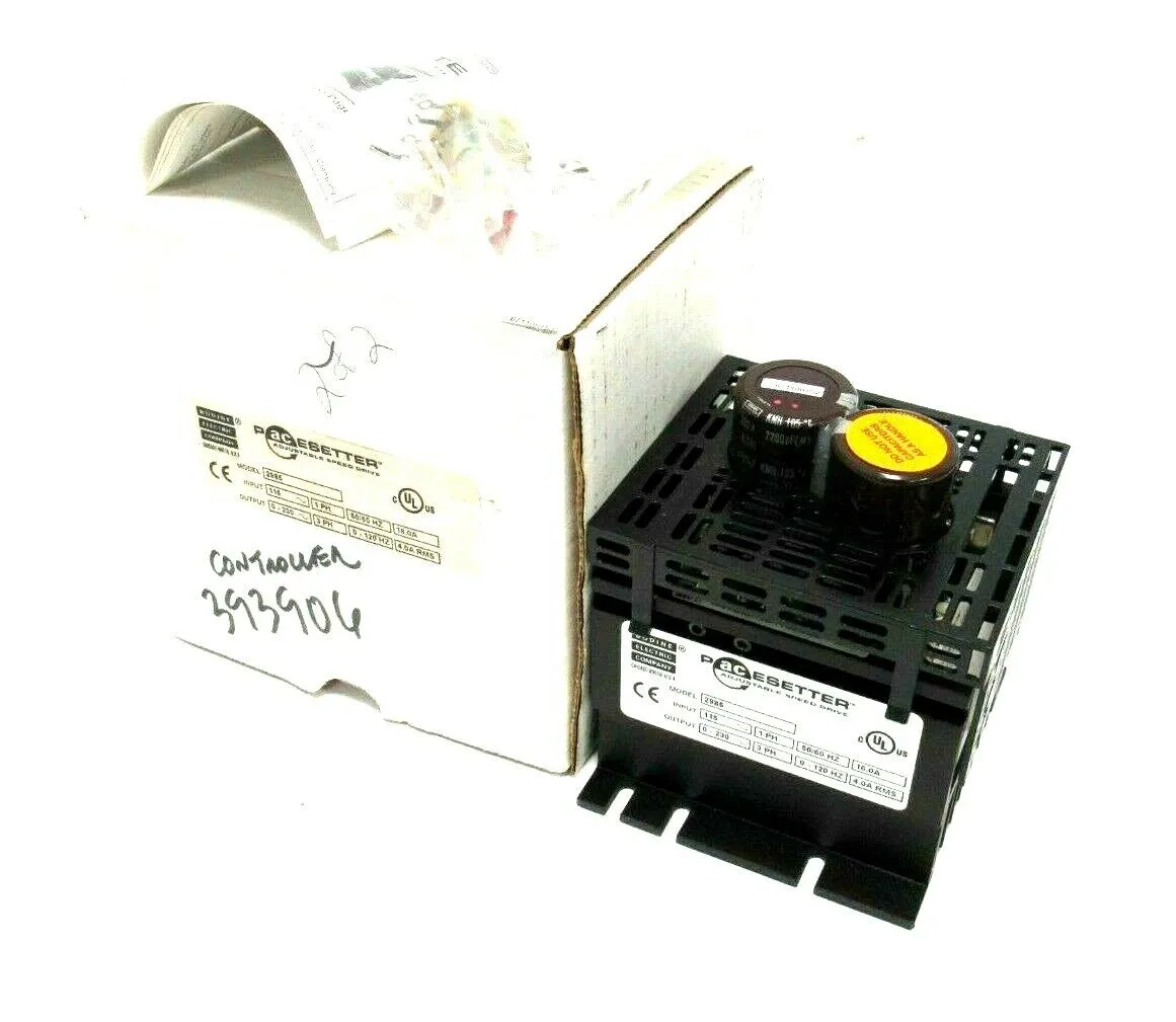 NEW BODINE ELECTRIC 2985 PACESETTER ADJUSTABLE SPEED DRIVE