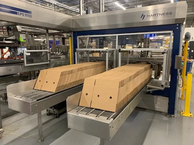 Used 2018 HARTNESS EPS 9100 CASE PACKER Miscellaneous Packaging Equipment Illinois US | Revelation Machinery #404476