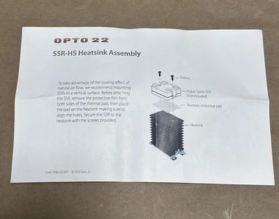 NEW Opto 22 SSR-HS