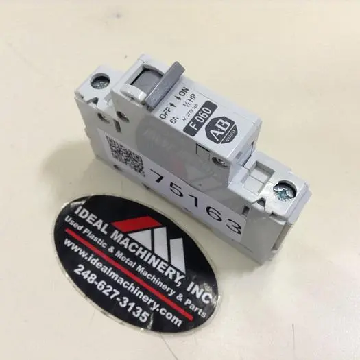 Used ALLEN BRADLEY 1492-CB1/F060 SER C Circuit Breakers Michigan US | Ideal Machinery #587221