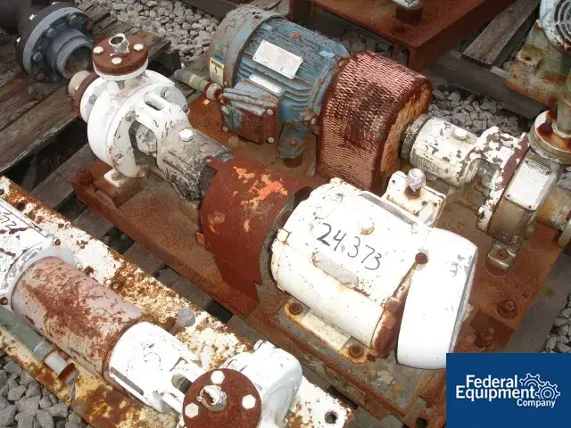 Used Durco 1.5" X 1" X 6" DURCO CENTRIFUGAL PUMP D4 ALLOY 5 HP Pumps Ohio US | Federal Equipment Company 3 #125256