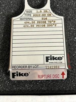 NEW Fike POLY-SD CS