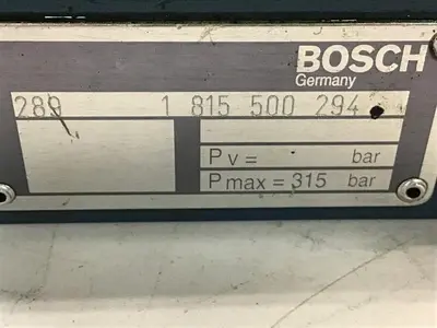 USED BOSCH 0 810 091 227