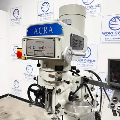 9″ x 49″ Used Acra Vertical Milling Machine