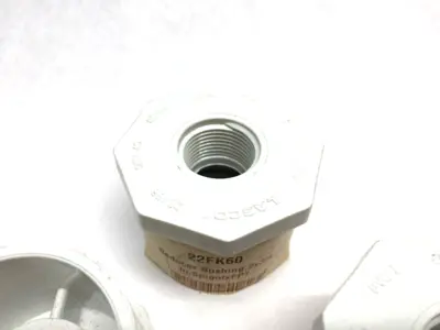 USED LASCO REDUCER BUSHING 2 X 3/4" SPIGOT X FNPT 438248 LOT OF 3