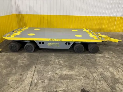 200,000 LBS x 144" x 78" HEAVY DUTY ROLLING TRANSFER CART: YOBRO #23996