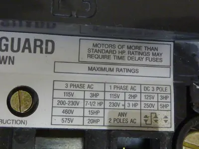 USED ALLEN BRADLEY 1494V-DS30 SER A