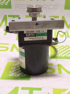 ORIENTAL MOTOR 31K15GN-AW-E1 INDUCTION MOTOR WITH D3409-132 1:10 GEAR HEAD