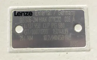 Used LENZE MDEMA1M071-32 A.C. Motors | Industrial Parts R Us Inc. #359590