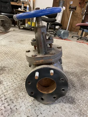 Nibco 4″ Cast Iron Flanged Manual Ball Valve 125/200PSI