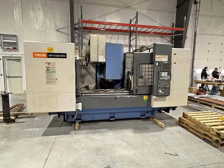 Used 1999 MAZAK MTV-655/60N Vertical Machining Centers Ohio US | Toolquip, Inc. #1411963