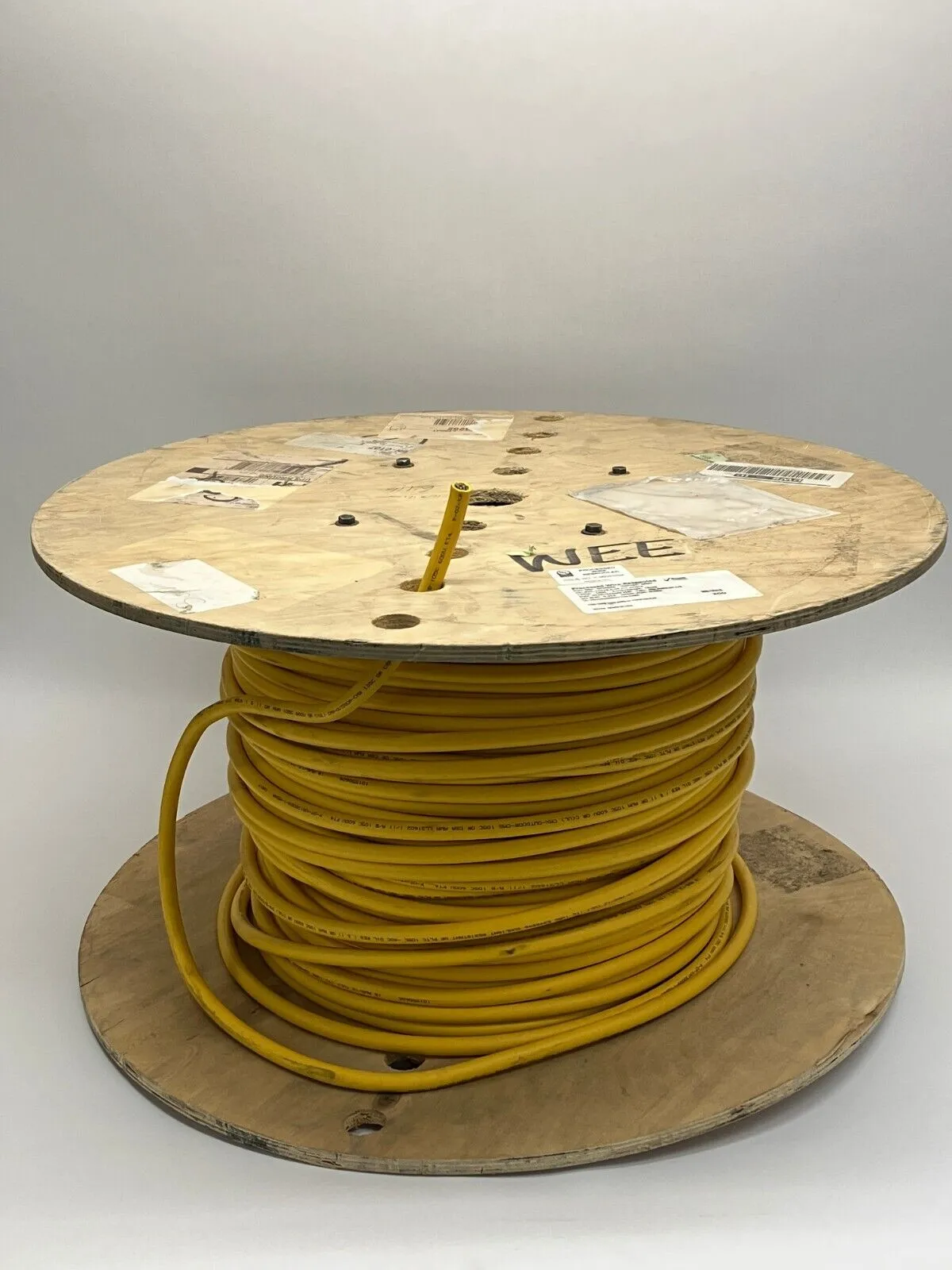 RF50606 | Turck  Cable 12X18 AWG Yellow PVC 600V CSA AWM I/II A/B 105C 100 FT - New Other