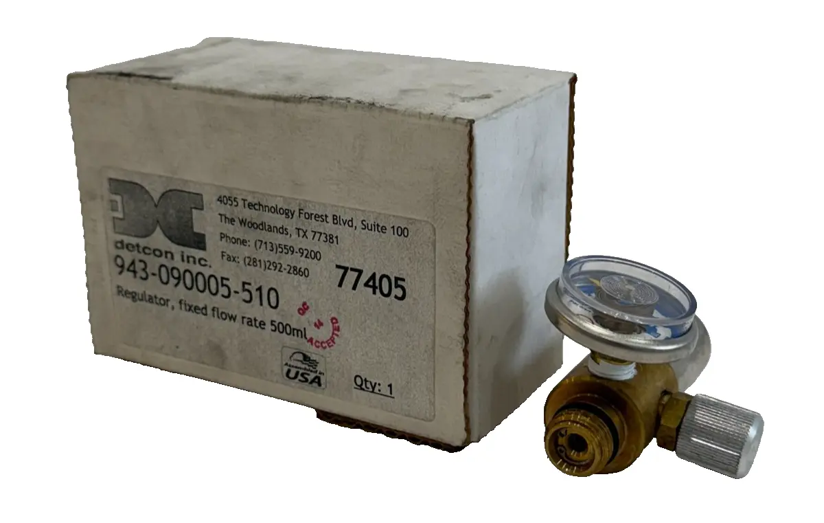 NEW DETCON INC. 943-090005-510 REGULATOR 943090005510